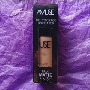 Amuse Full Coverage Foundation Semi Matte Finish